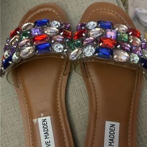 Steve Madden Women's Jewel-Embellished Sandals